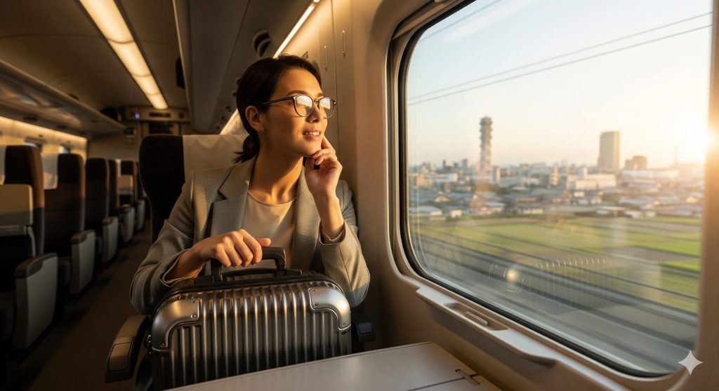 スーツケース 新幹線