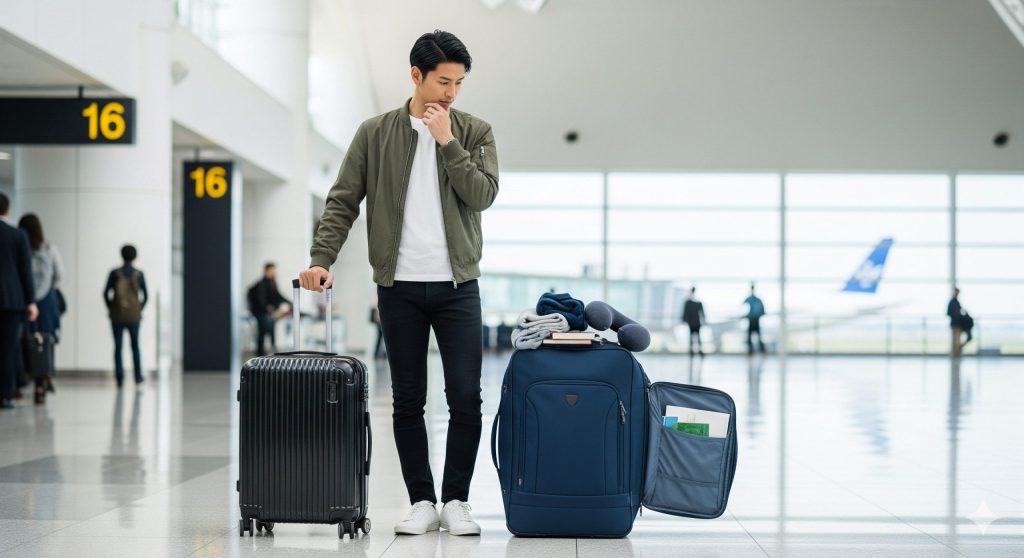 スーツケース 拡張機能 デメリット