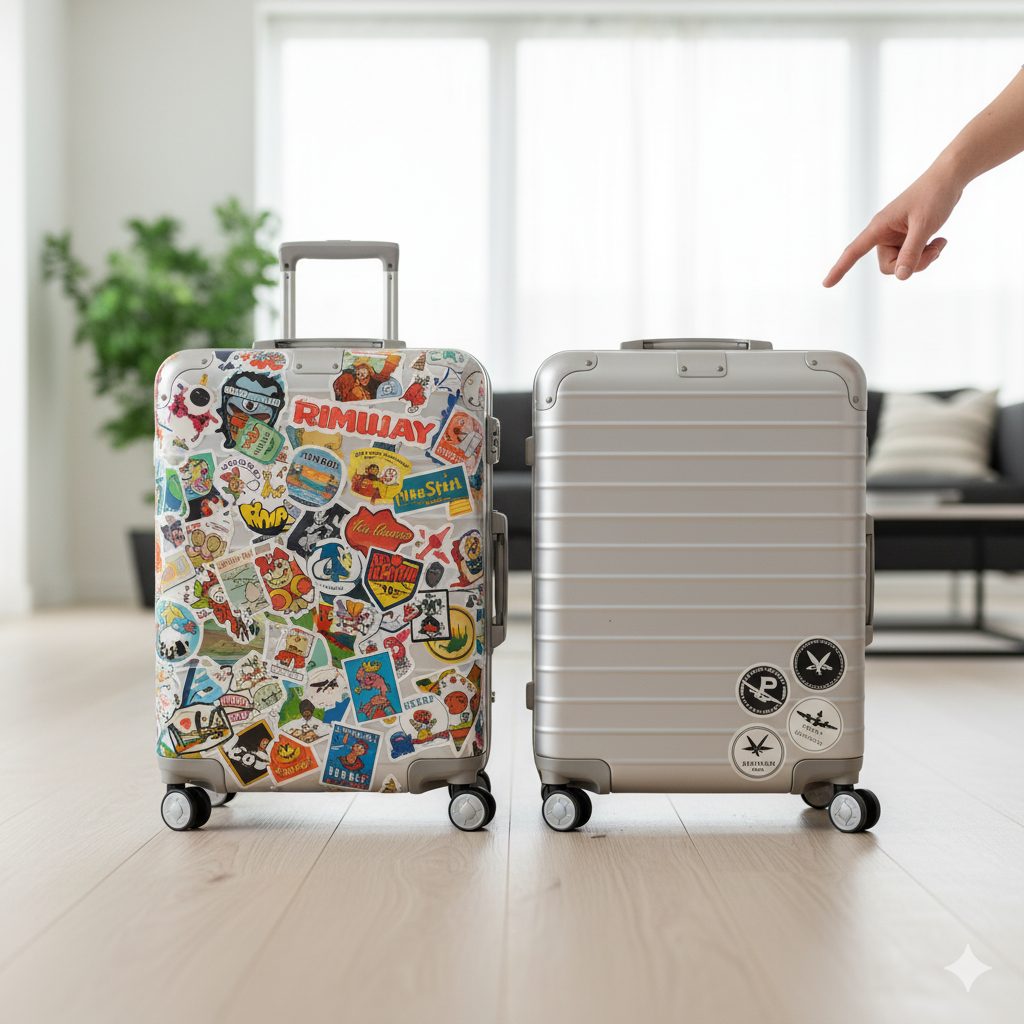 RIMOWA　73㍑　スーツケース　※ステッカー跡多数 楽天市場】soldout スーツケース RIMOWA リモワ キャリーバッグ