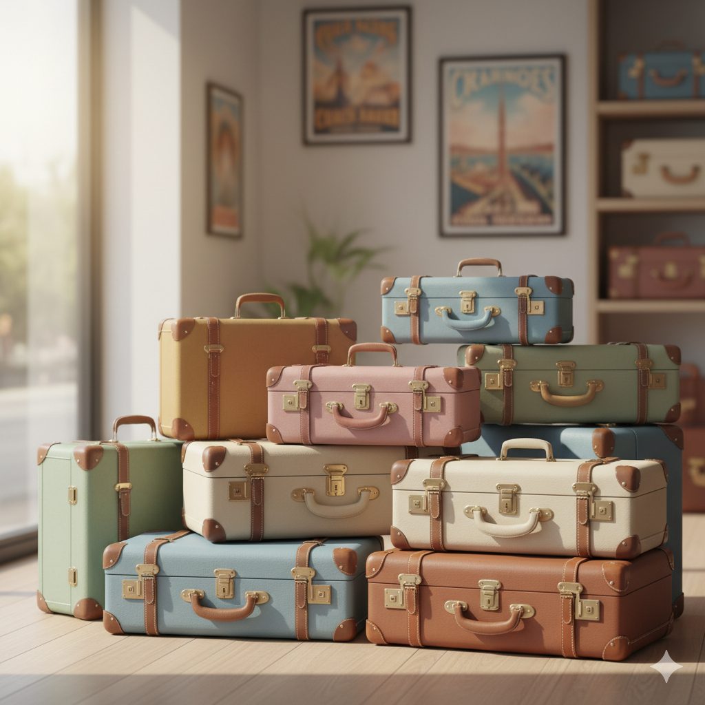 スーツケース かわいい レトロ