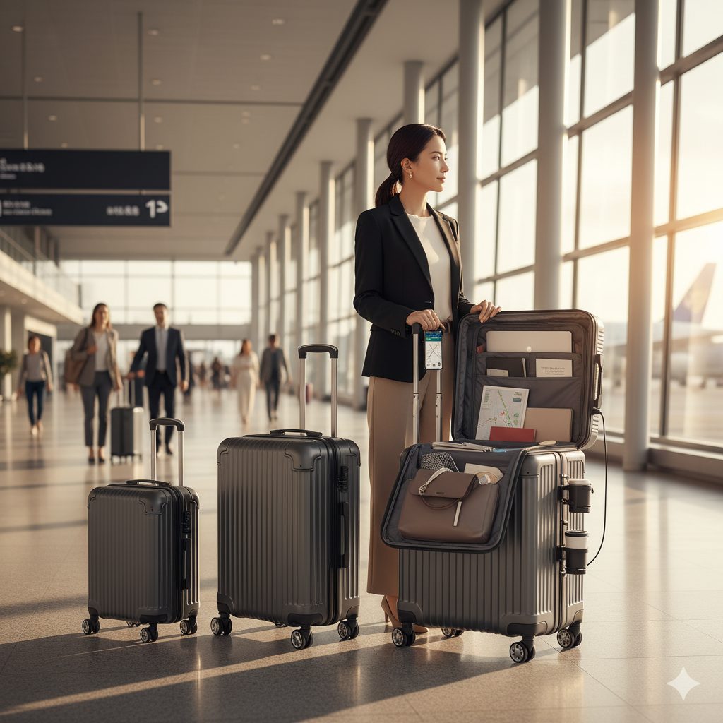 リベティ 多機能 キャリーケース 口コミ