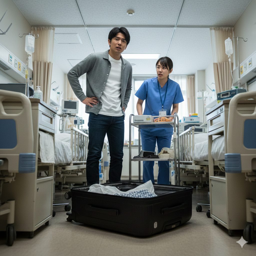 入院 スーツケース 禁止